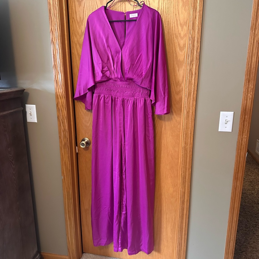 Magenta Jumpsuit